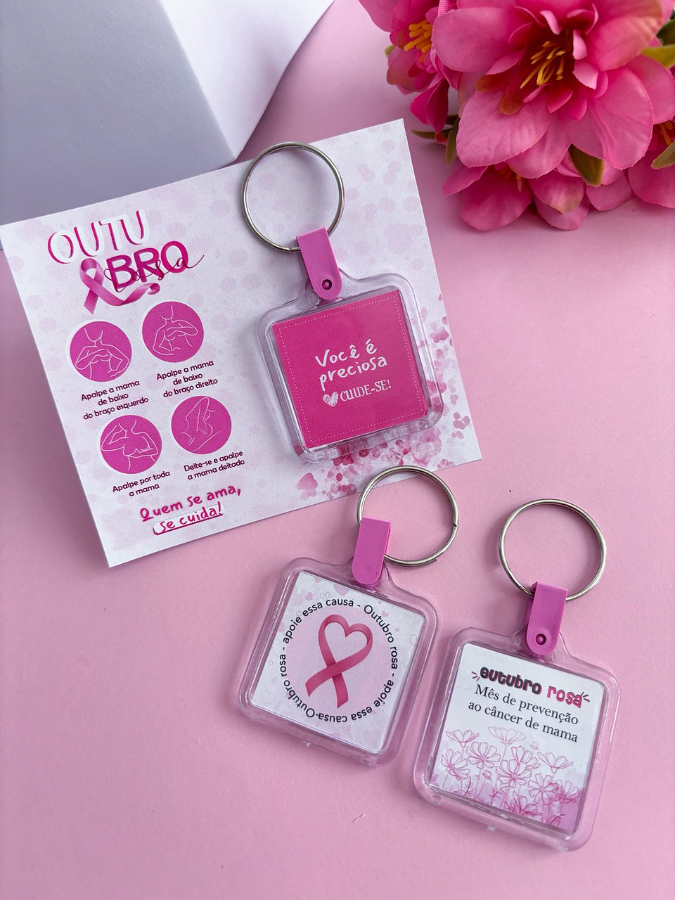 Arquivo Outubro Rosa Kit de Mimos - Personalizado da Thata 17