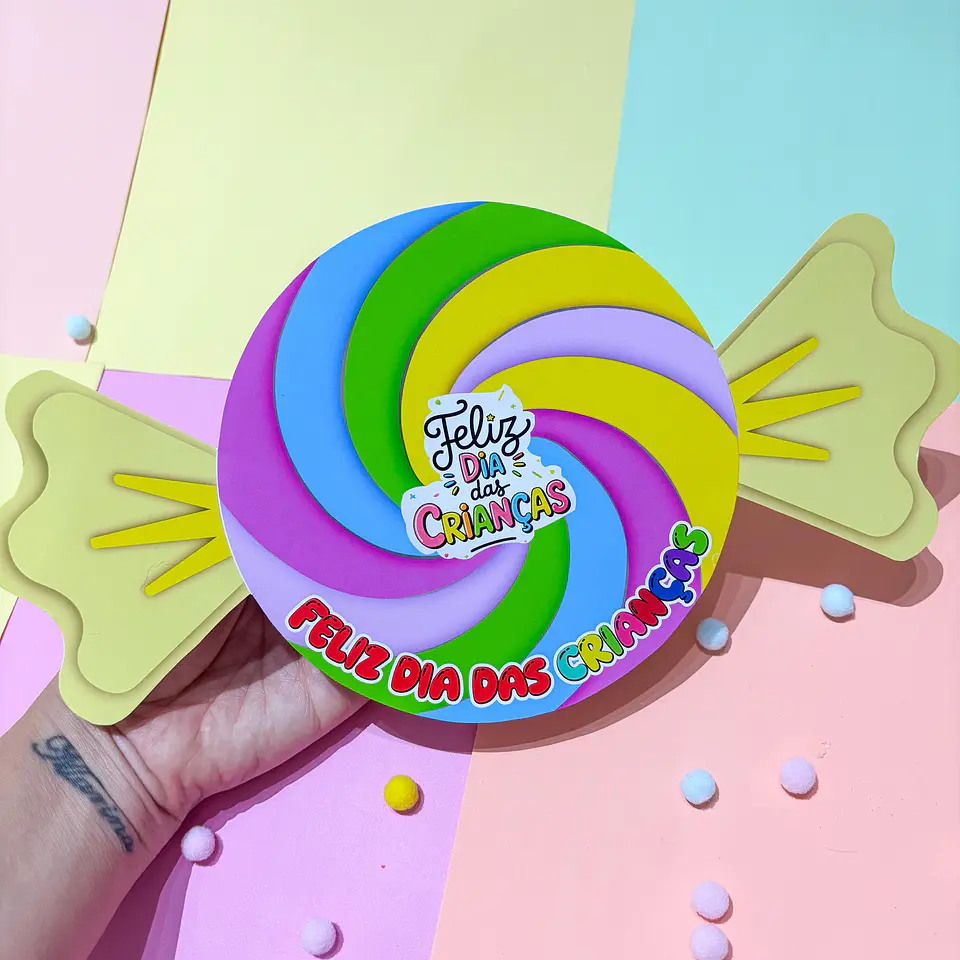 Arquivo Dia das Crianças Bala no Prato - Personalizando com a Thata 1