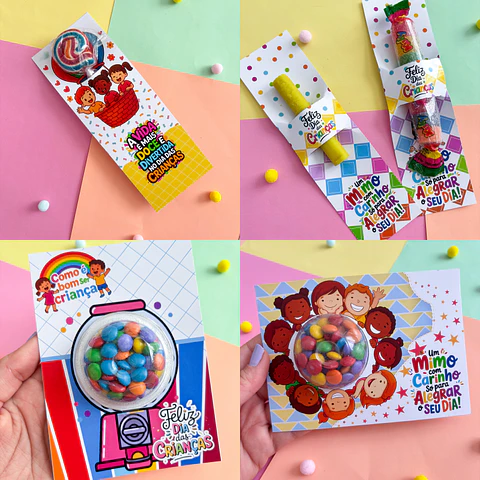 Arquivo Dia das Crianças Cards - Personalizando com a Thata