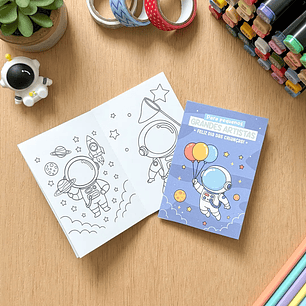 Arquivo Dia das Crianças Mini Livrinho de Colorir - Tudo Pra Papelaria