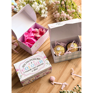 Arquivo Dia dos Professores Caixinha 2 Docinhos - Ilustracin