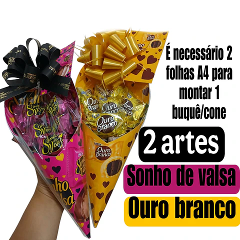 Arquivo Buquê Cone - Dy Presentes