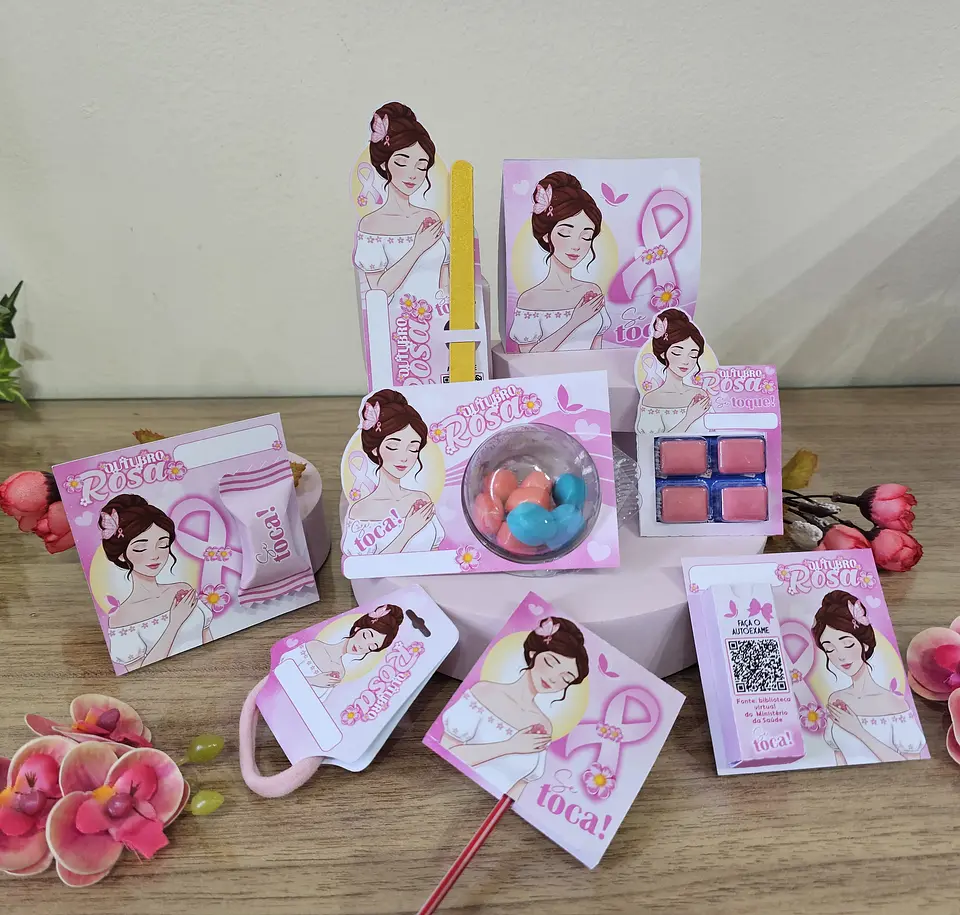 Arquivo Outubro Rosa Kit 8 Mimos - Iza Nagliatti 1