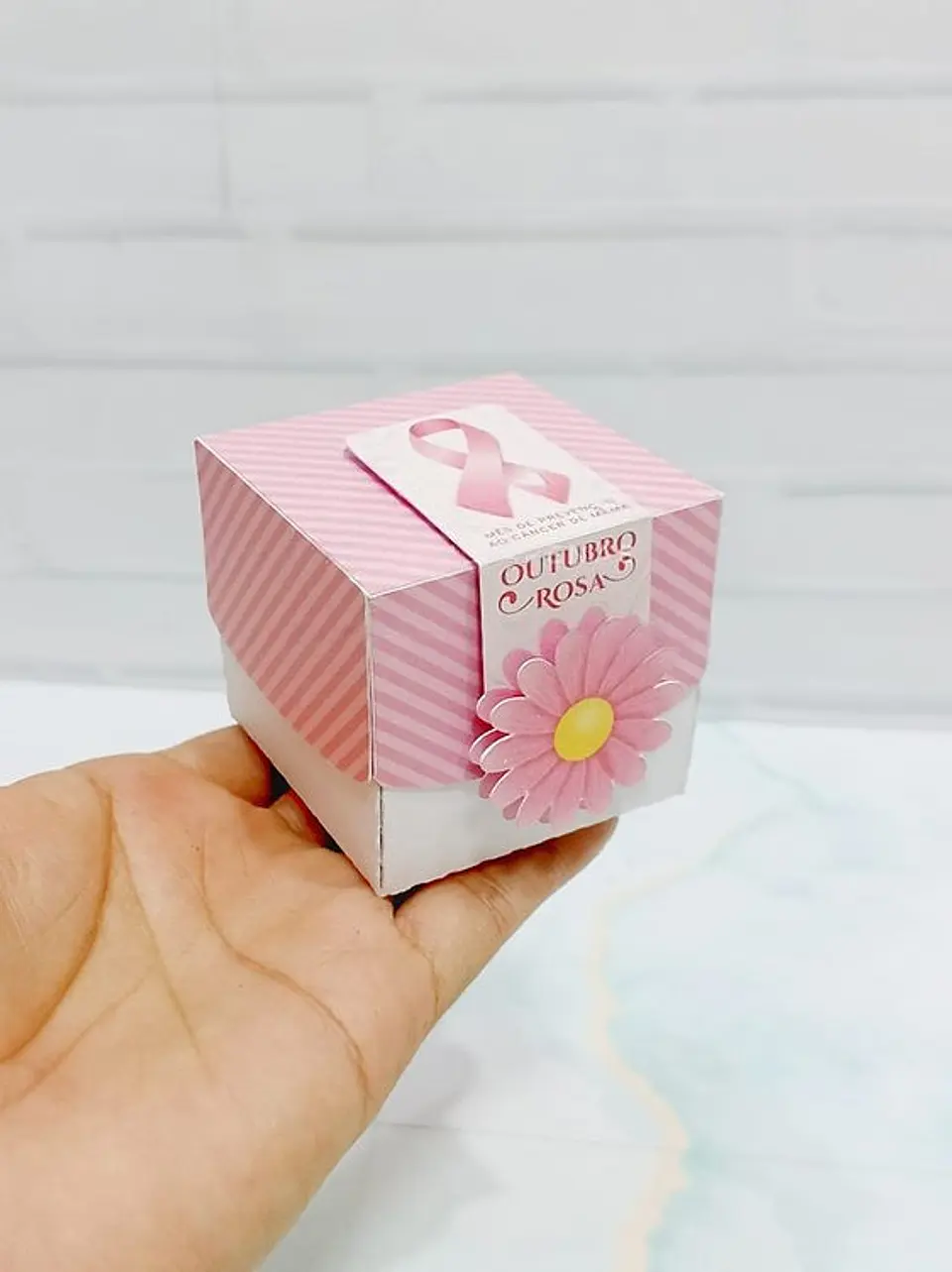 Arquivo Outubro Rosa Mini Explosão Flor - Kif 1