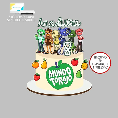 Arquivo Topo de Bolo Mundo Torajo