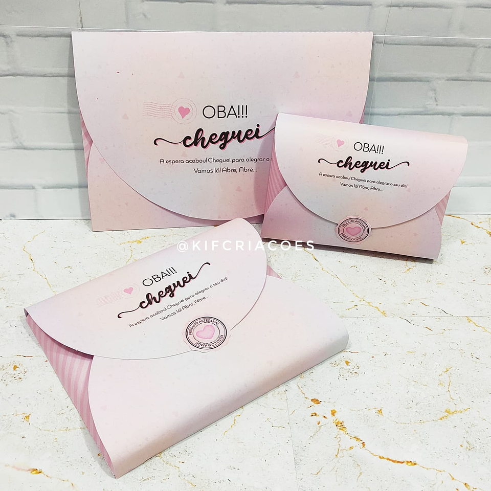 Arquivo Embalagem Envelope - Kif Criações 1