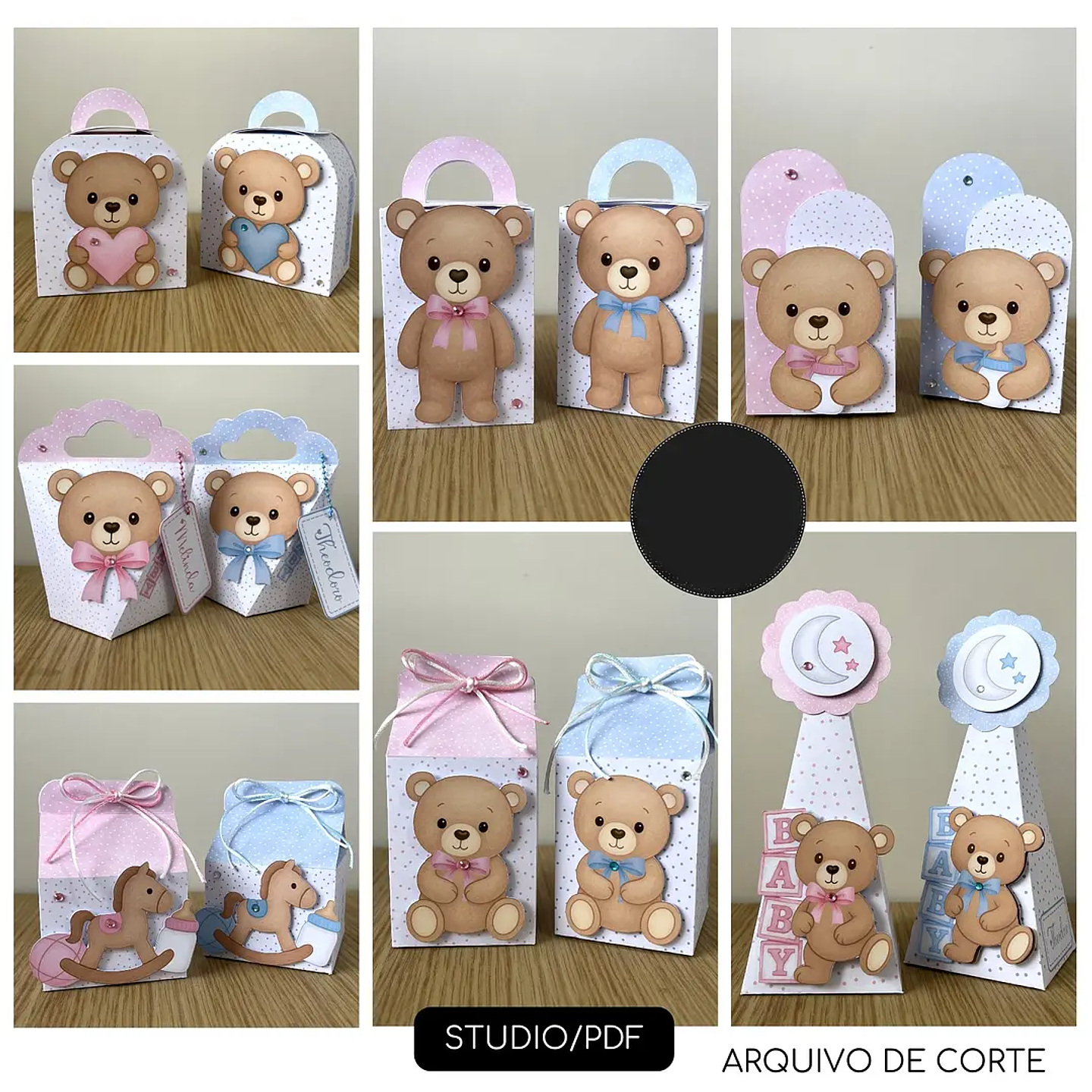 Arquivo de Corte Chá Revelação - Mimos Digitais 1