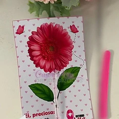 Arquivo Outubro Rosa Card Mini Lixa ou Escovinha - Crisolartes