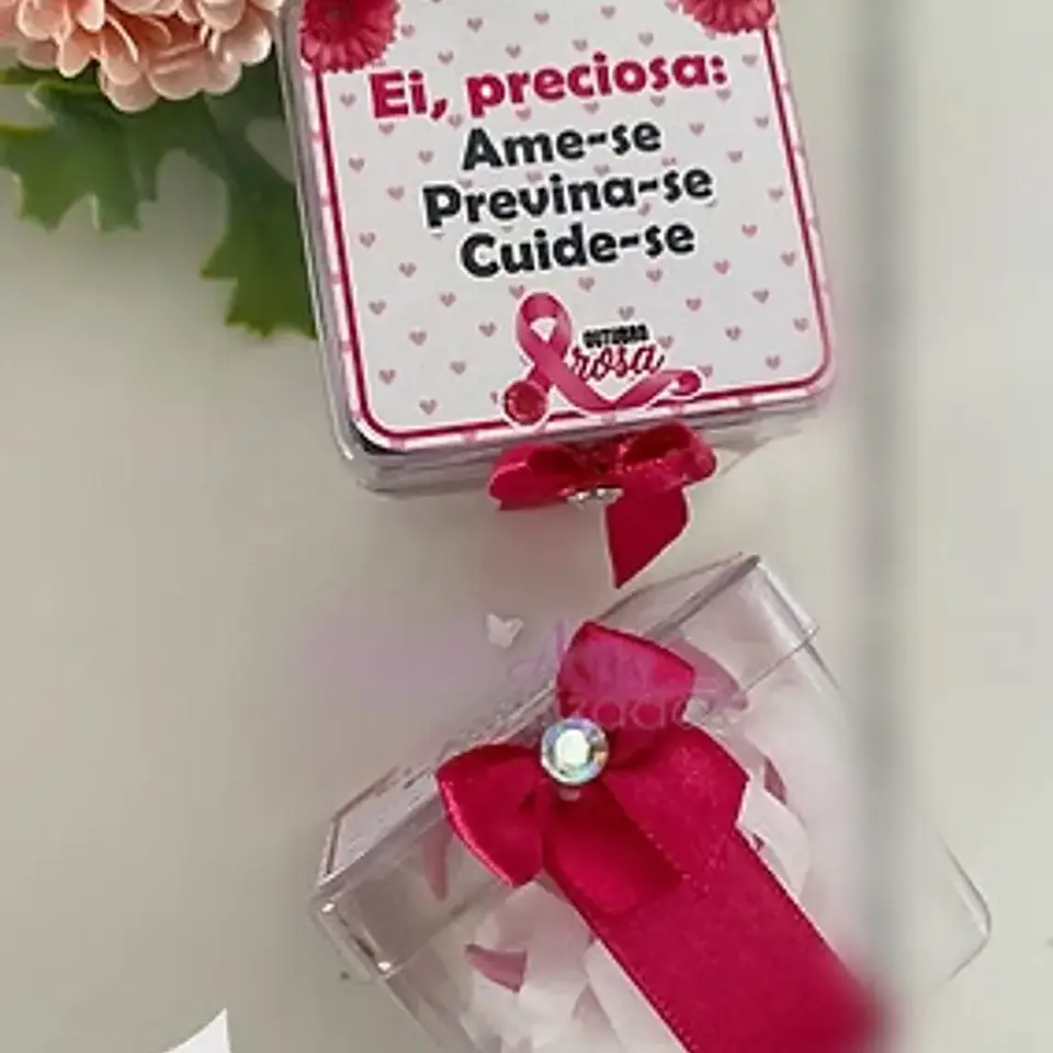 Arquivo Outubro Rosa Adesivo Caixinha Acrílica - Crisolartes 1