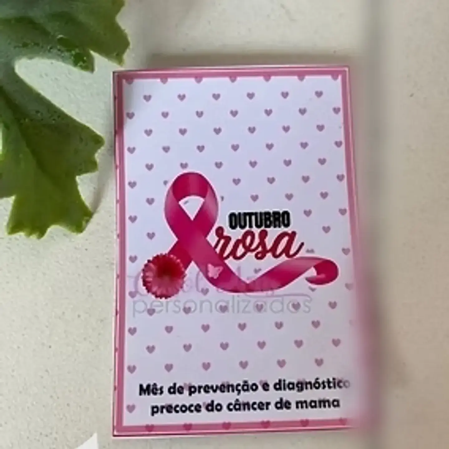 Arquivo Outubro Rosa Tag Retangular - Crisolartes 1