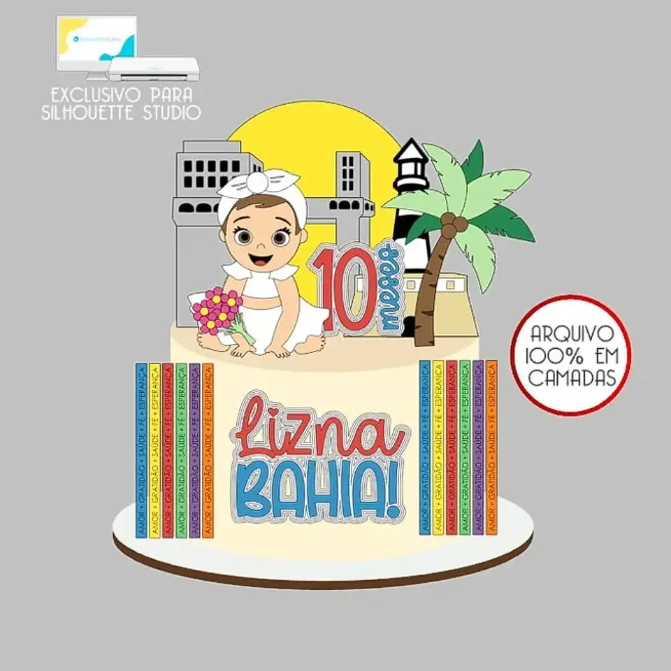 Arquivo Topo de Bolo Baiana Salvador 1