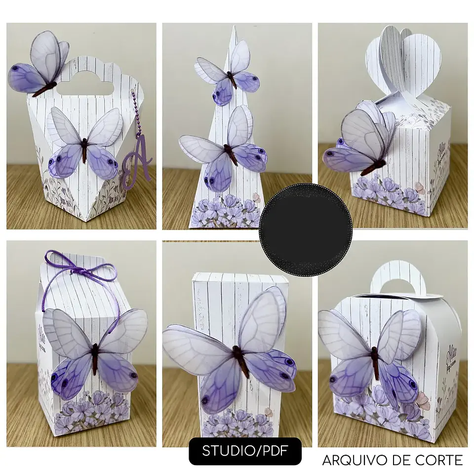 Arquivo de Corte Borboletas - Mimos Digitais 1