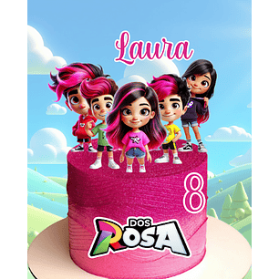 Arquivo Topo de Bolo Rosas - Virna