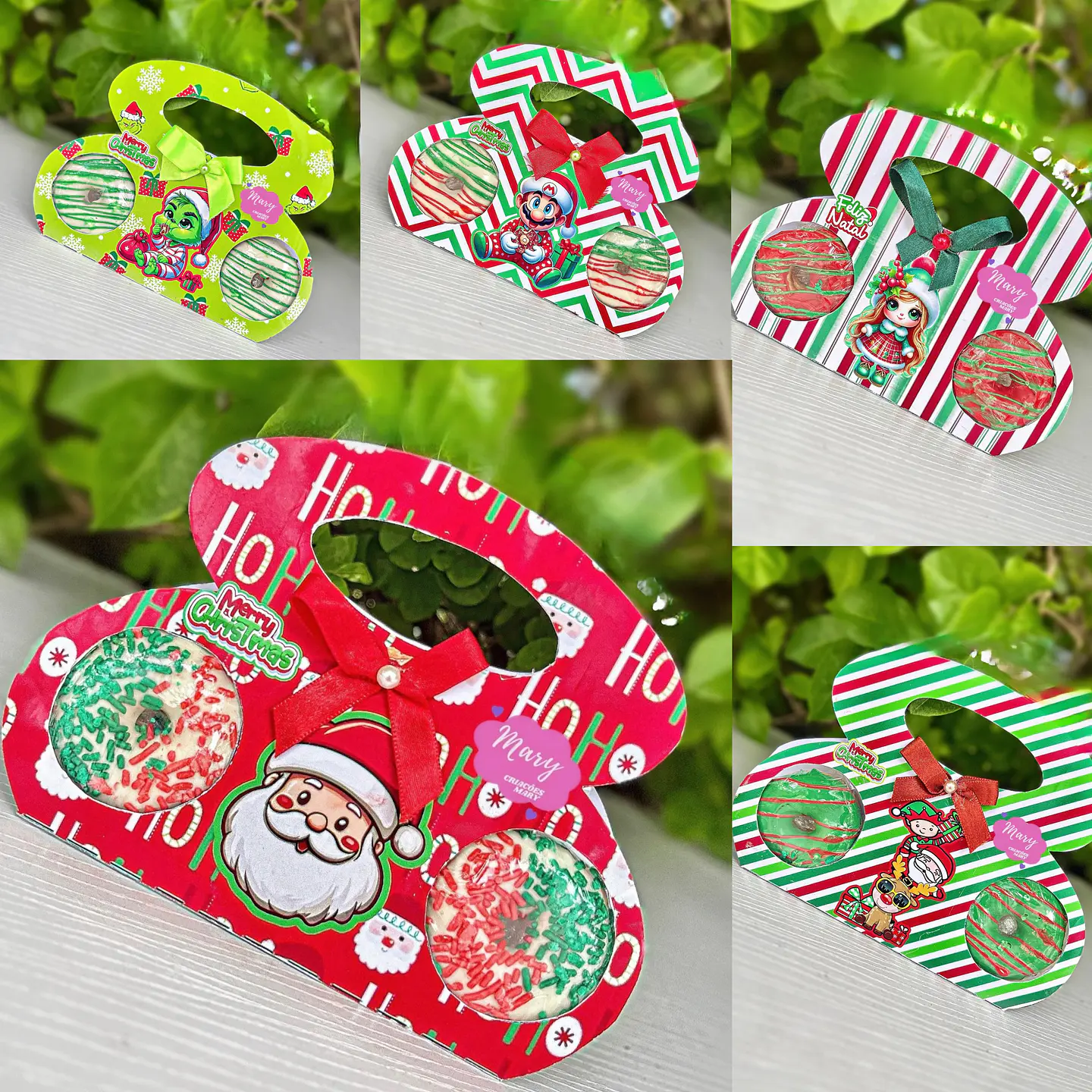 Arquivo Natal Mini Donuts - SOMENTE PDF 1