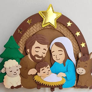 Arquivo Topo de Bolo Natal Cristão