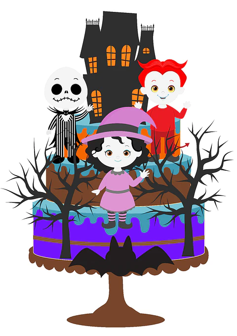 Arquivo Topo de Bolo Halloween