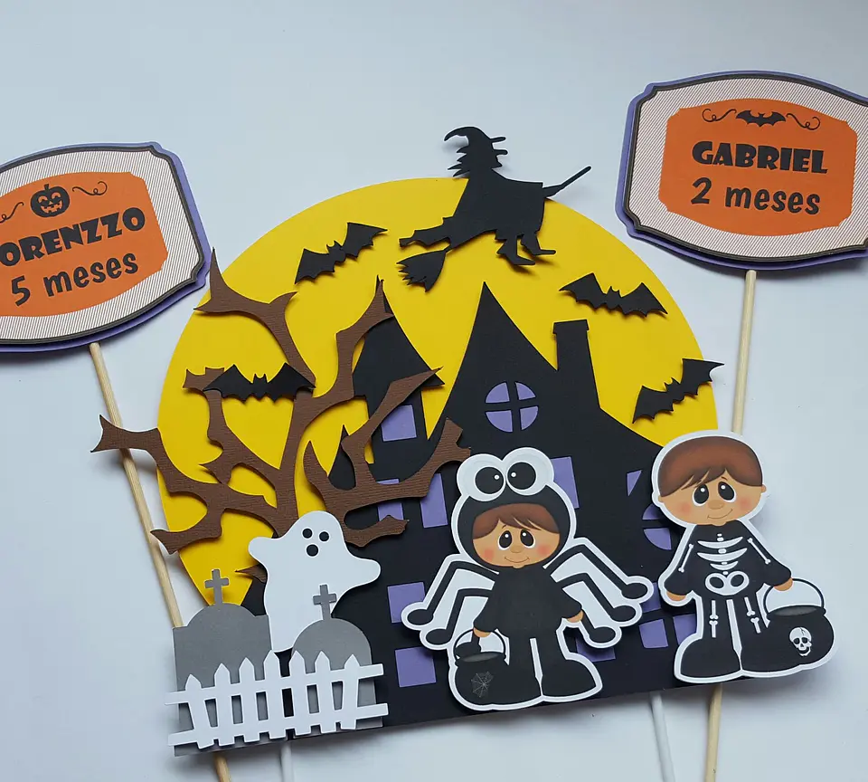 Arquivo Topo de Bolo Halloween 1