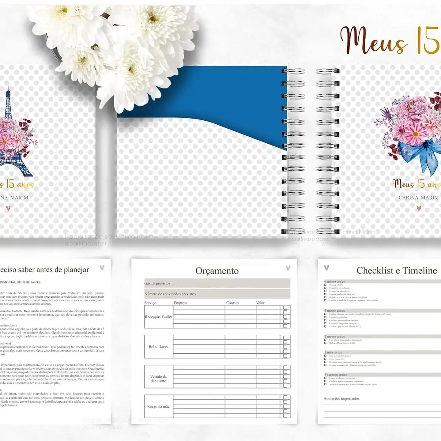 Arquivo Planner Debutante 7