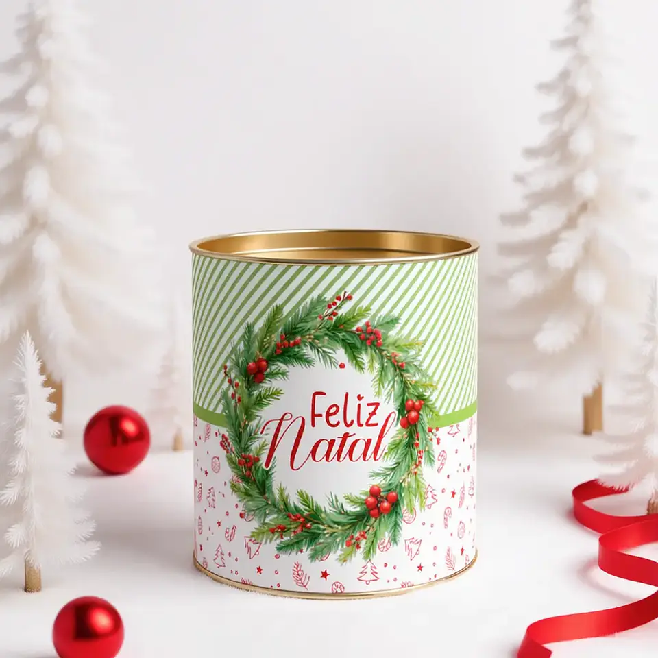 Arquivo Feliz Natal Kit Tubolata 10x10 cm - Balloon Criativo 5