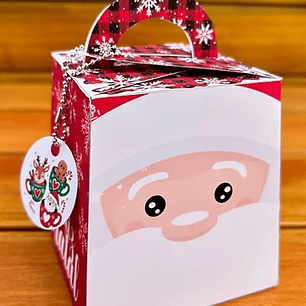 Arquivo Caixa Mini Panetone 4 Modelos - Arquivos Gritti