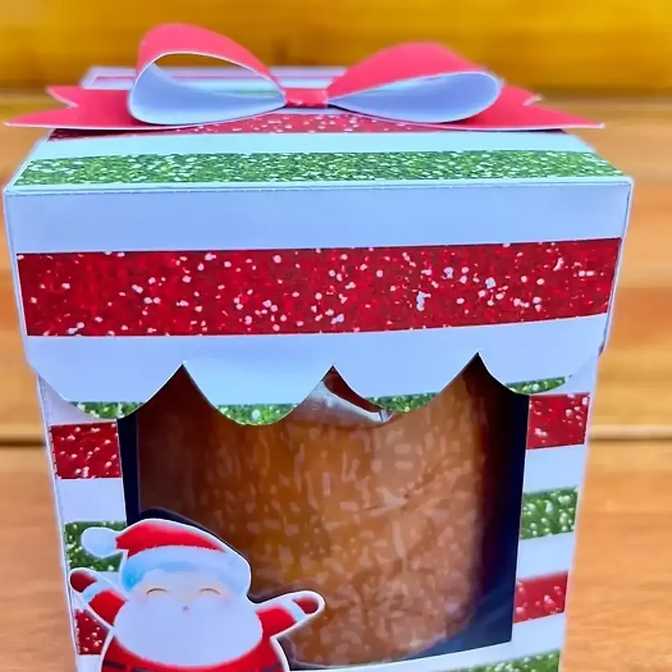 Arquivo Caixa Mini Panetone 4 Modelos - Arquivos Gritti 2