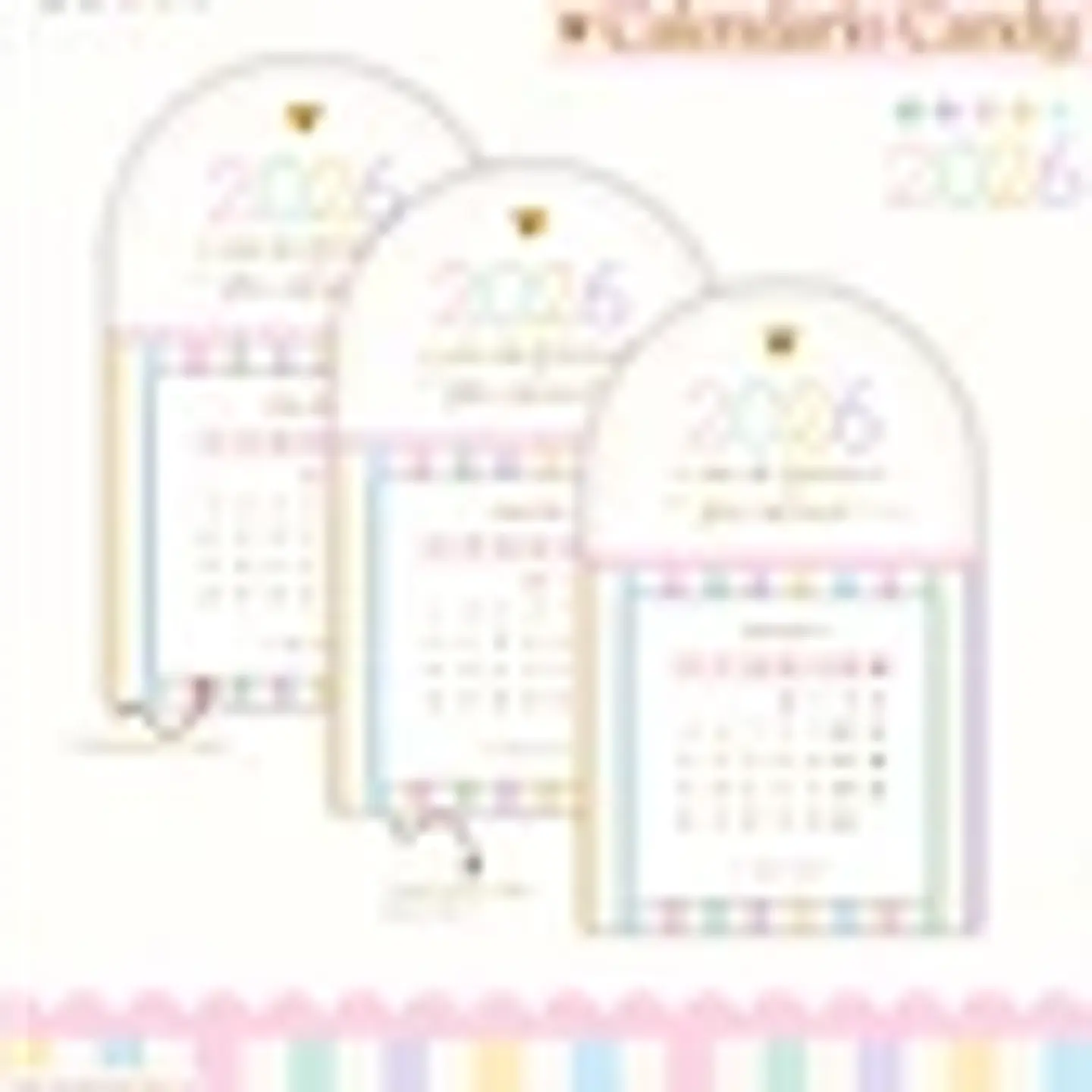 Arquivo Pack Calendários Candy - Lina 2