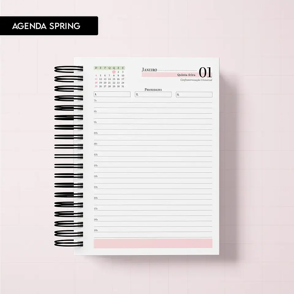 Arquivo Agenda Spring A5 2026 - TRILHA DE PAPEL 2