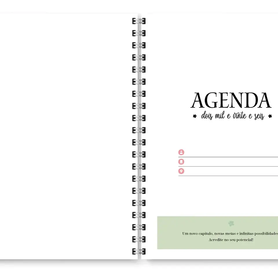 Arquivo Agenda Spring A5 2026 - TRILHA DE PAPEL 5