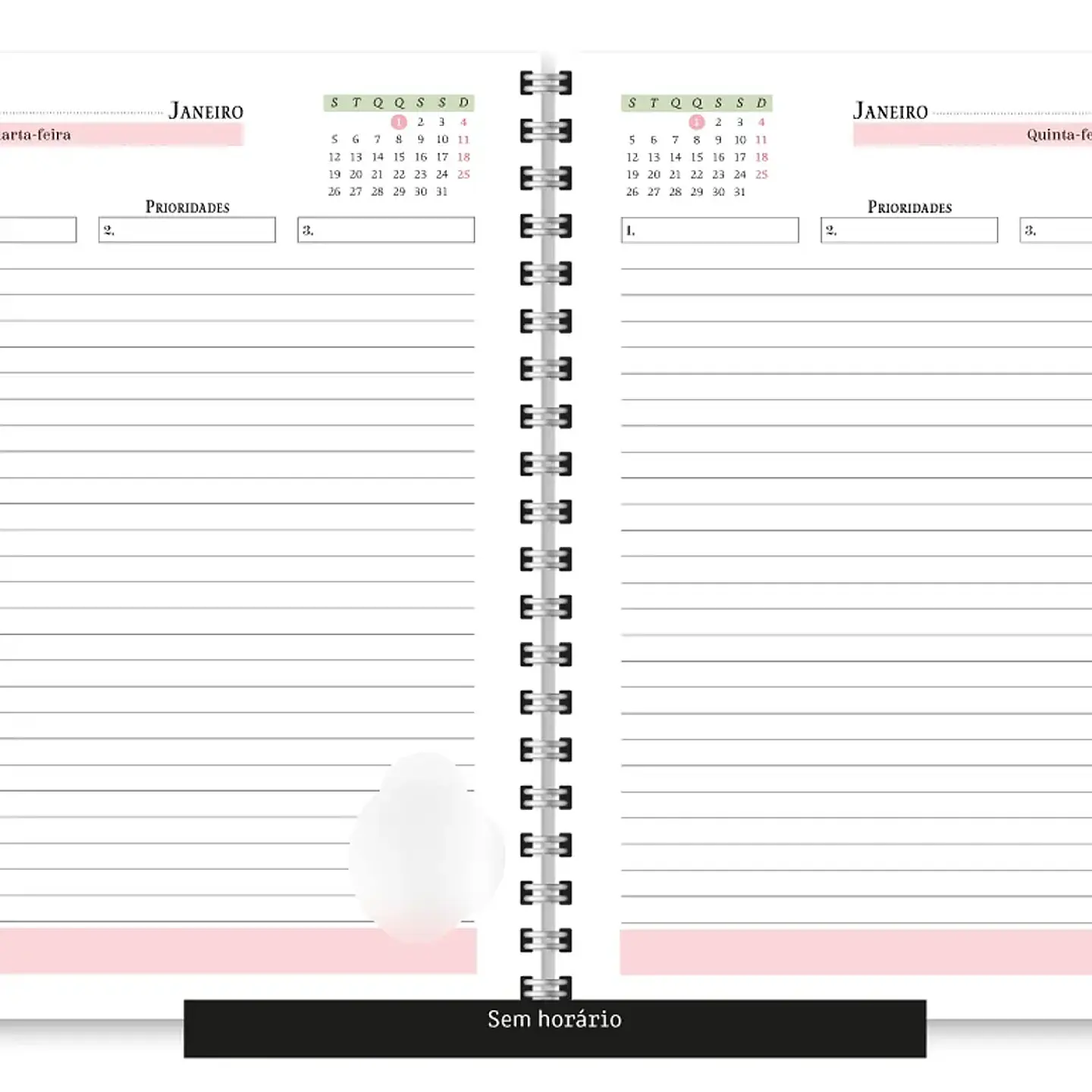 Arquivo Agenda Spring A5 2026 - TRILHA DE PAPEL 6