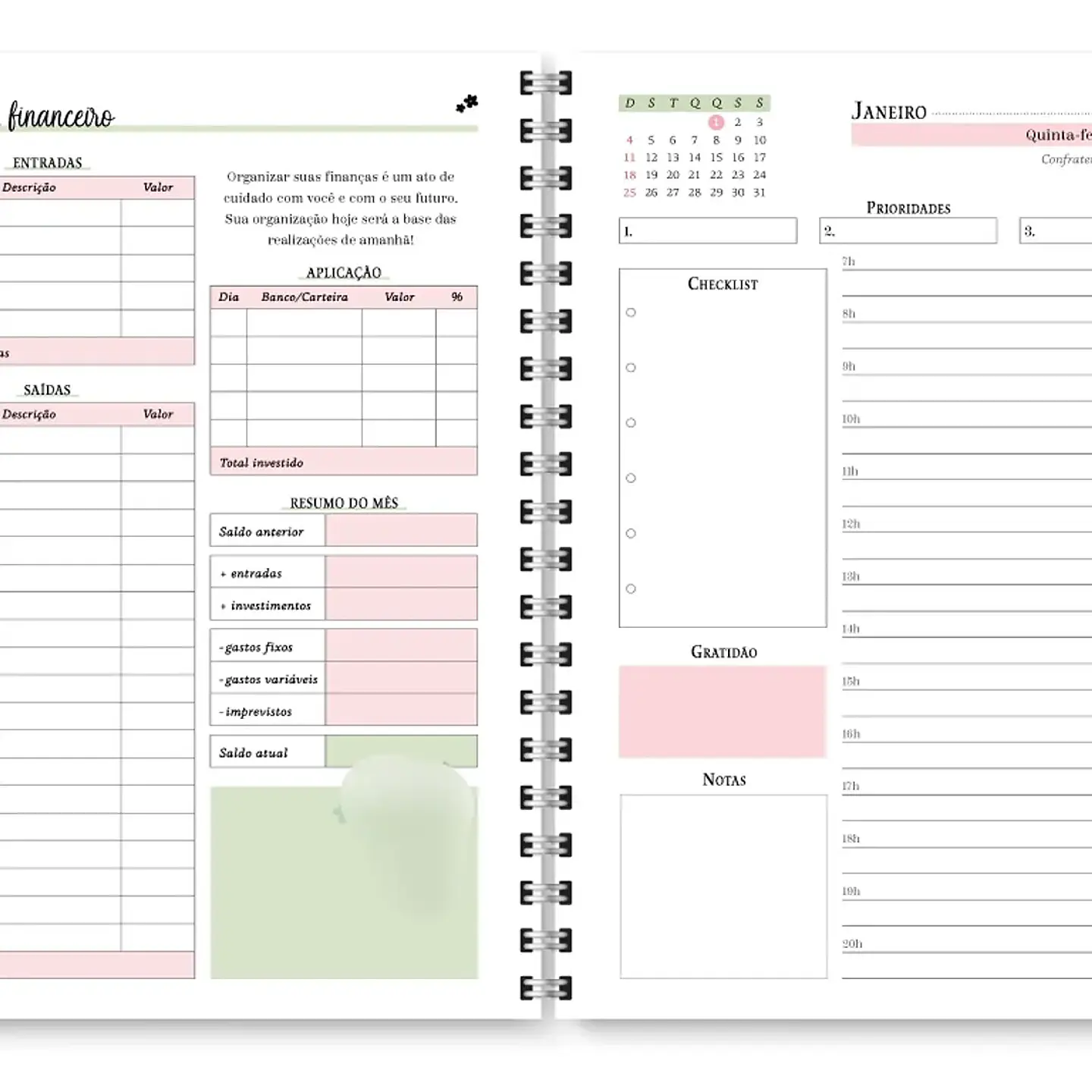Arquivo Agenda Spring A5 2026 - TRILHA DE PAPEL 8
