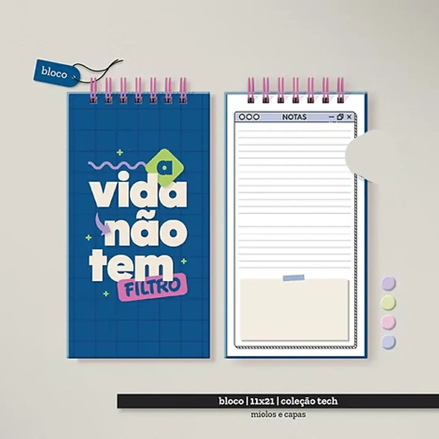 Arquivo Coleção Tech Bloco 11x21 - Miolo Meu 1
