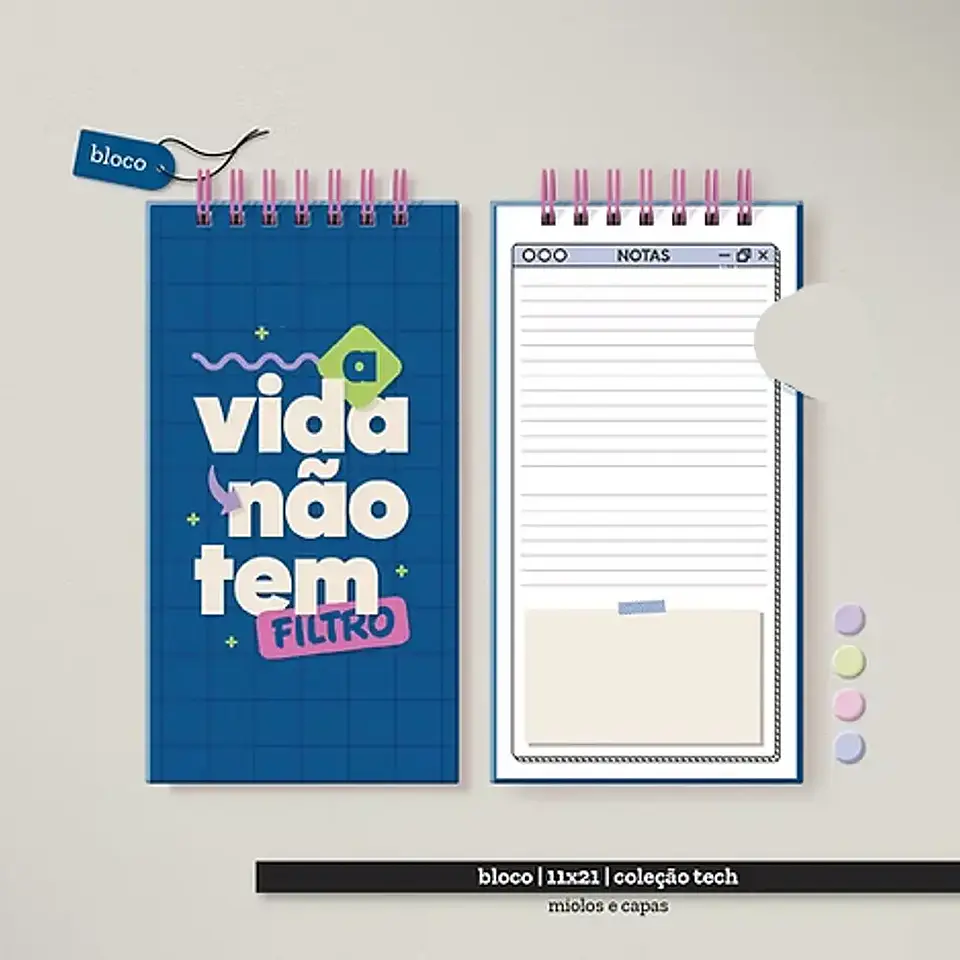 Arquivo Coleção Tech Bloco 11x21 - Miolo Meu 1