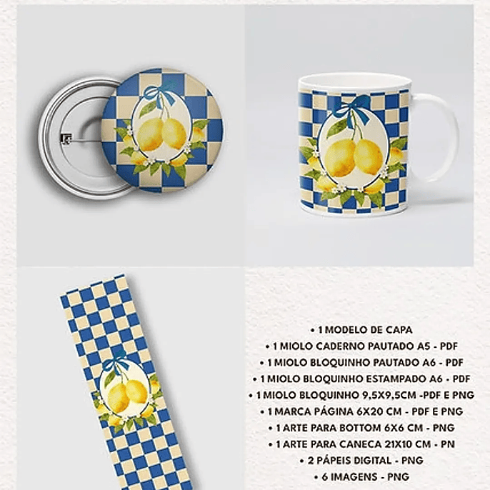 Arquivo Kit Limão Siciliano Aquarela - Mascute 5