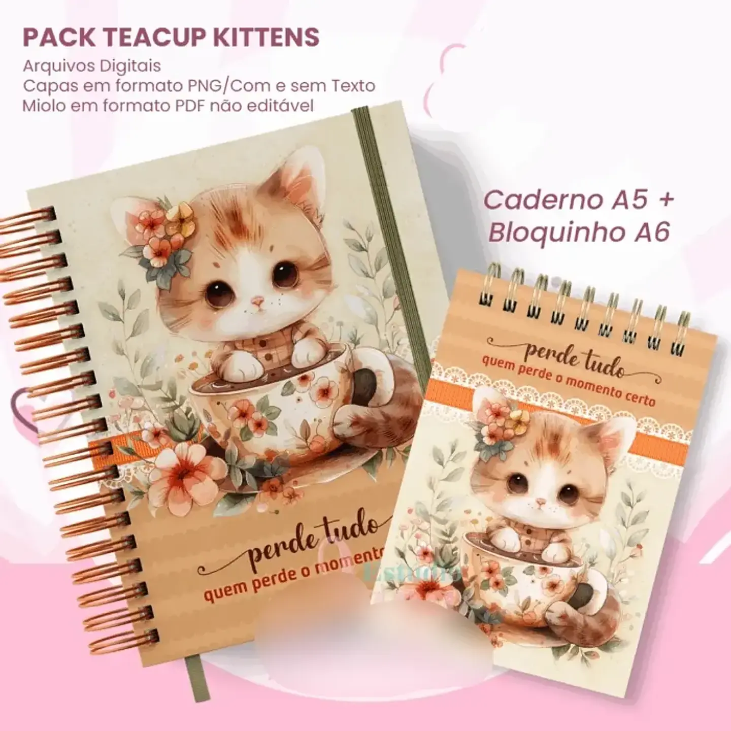 Arquivo Pack Teacup Kittens Gatinhos - Jana Bicalho 1