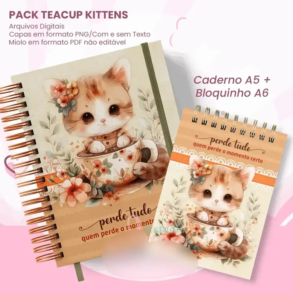 Arquivo Pack Teacup Kittens Gatinhos - Jana Bicalho 1