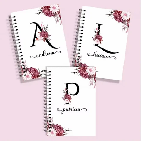 Arquivo Capas A5 Alfabeto Preto - Dhama dos Papéis