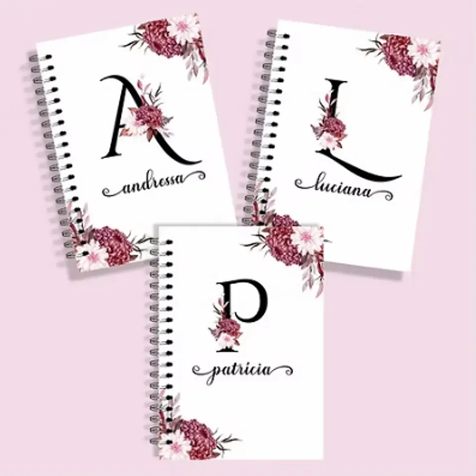 Arquivo Capas A5 Alfabeto Preto - Dhama dos Papéis 1