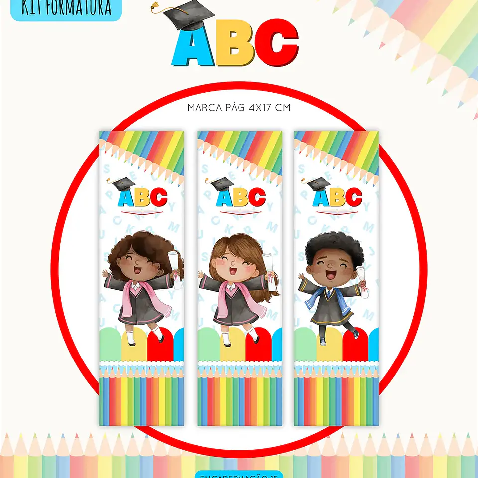 Arquivo Kit ABC Formatura - Lina 3