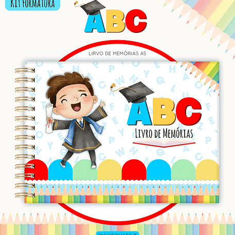 Arquivo Kit ABC Formatura - Lina 4