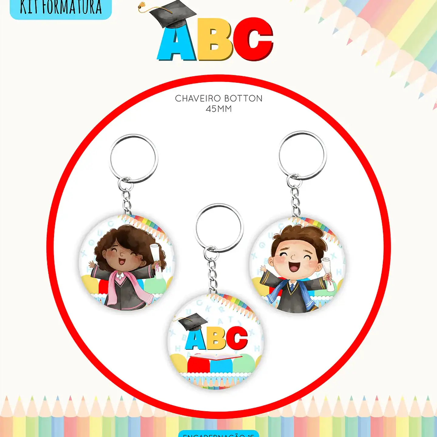 Arquivo Kit ABC Formatura - Lina 9