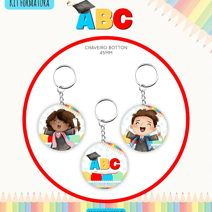 Arquivo Kit ABC Formatura - Lina 9