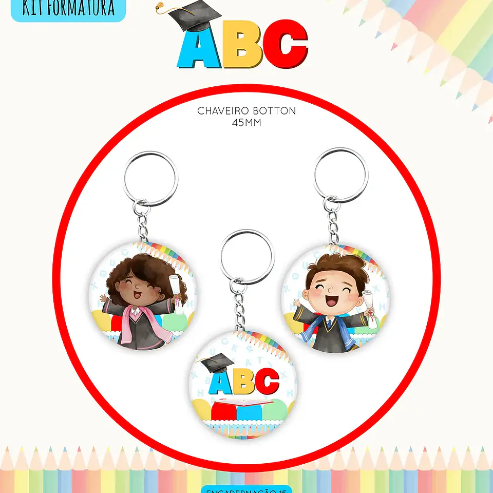 Arquivo Kit ABC Formatura - Lina 9