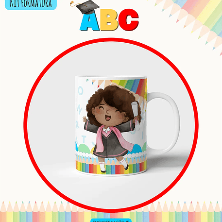 Arquivo Kit ABC Formatura - Lina 10