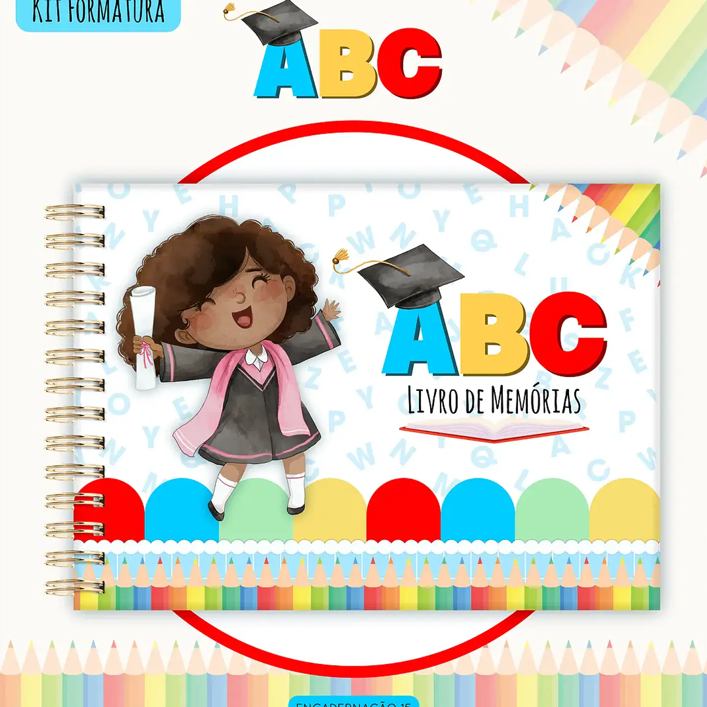 Arquivo Kit ABC Formatura - Lina 12