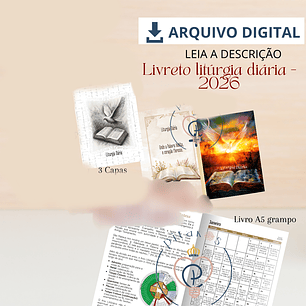 Arquivo Livreto Litúrgica Diária 2026 - Pitakos