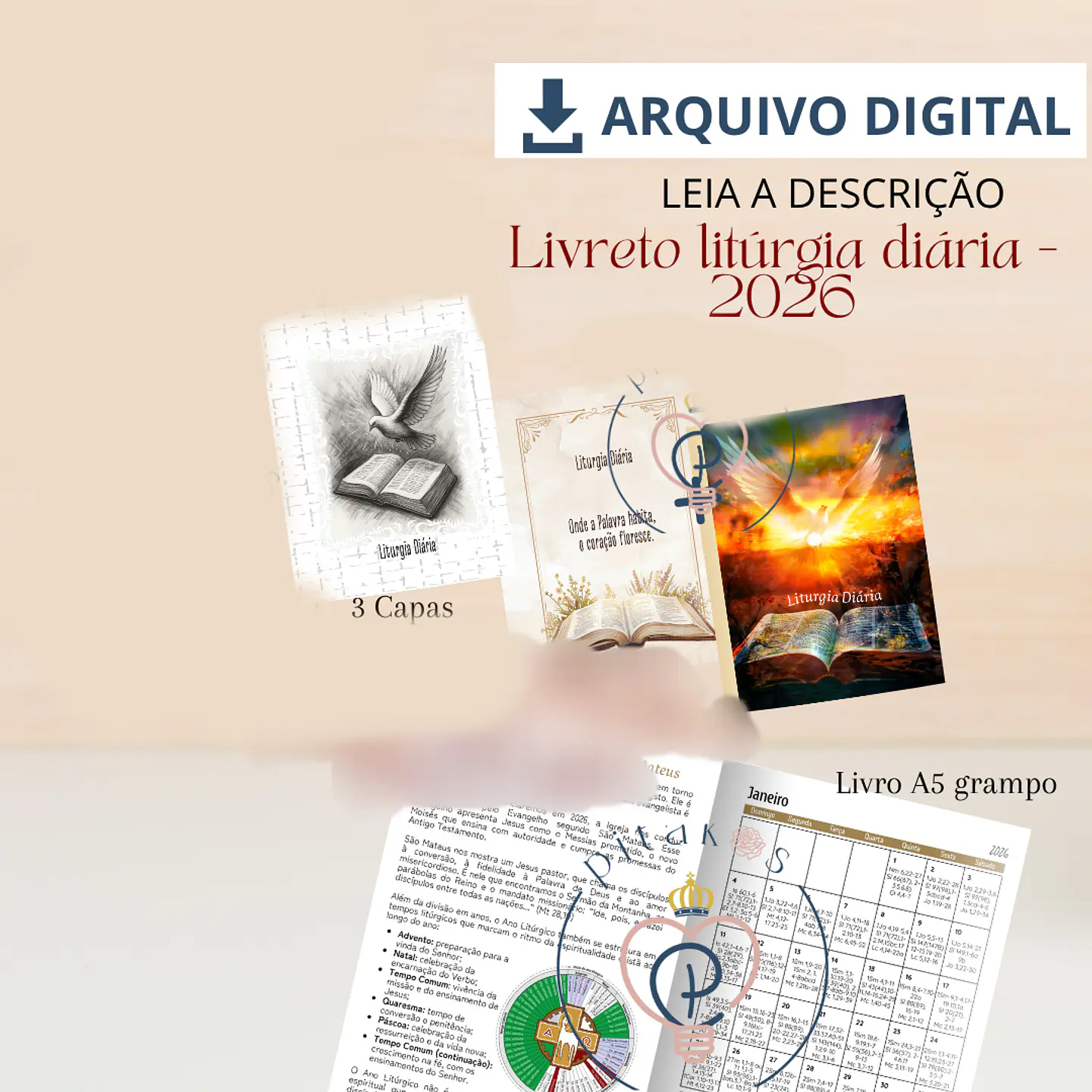 Arquivo Livreto Litúrgica Diária 2026 - Pitakos 1