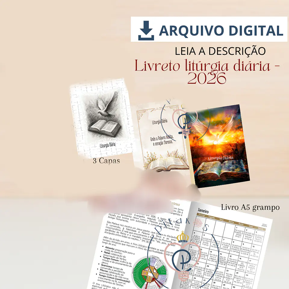 Arquivo Livreto Litúrgica Diária 2026 - Pitakos 1