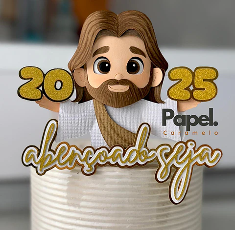 Arquivo Topo de Bolo Ano Novo abençoado seja 