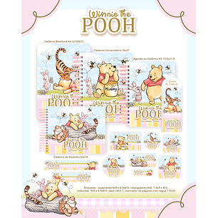 Arquivo Escolar Pooh - Pamella