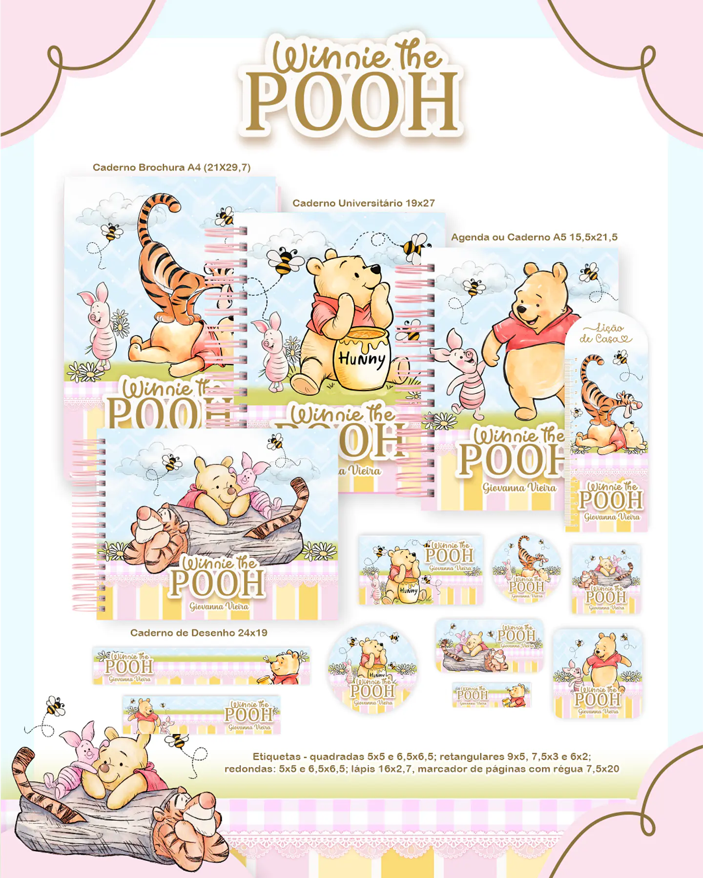Arquivo Escolar Pooh - Pamella 1